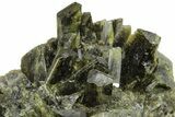 Lustrous Epidote Crystal Cluster - Peru #220844-1